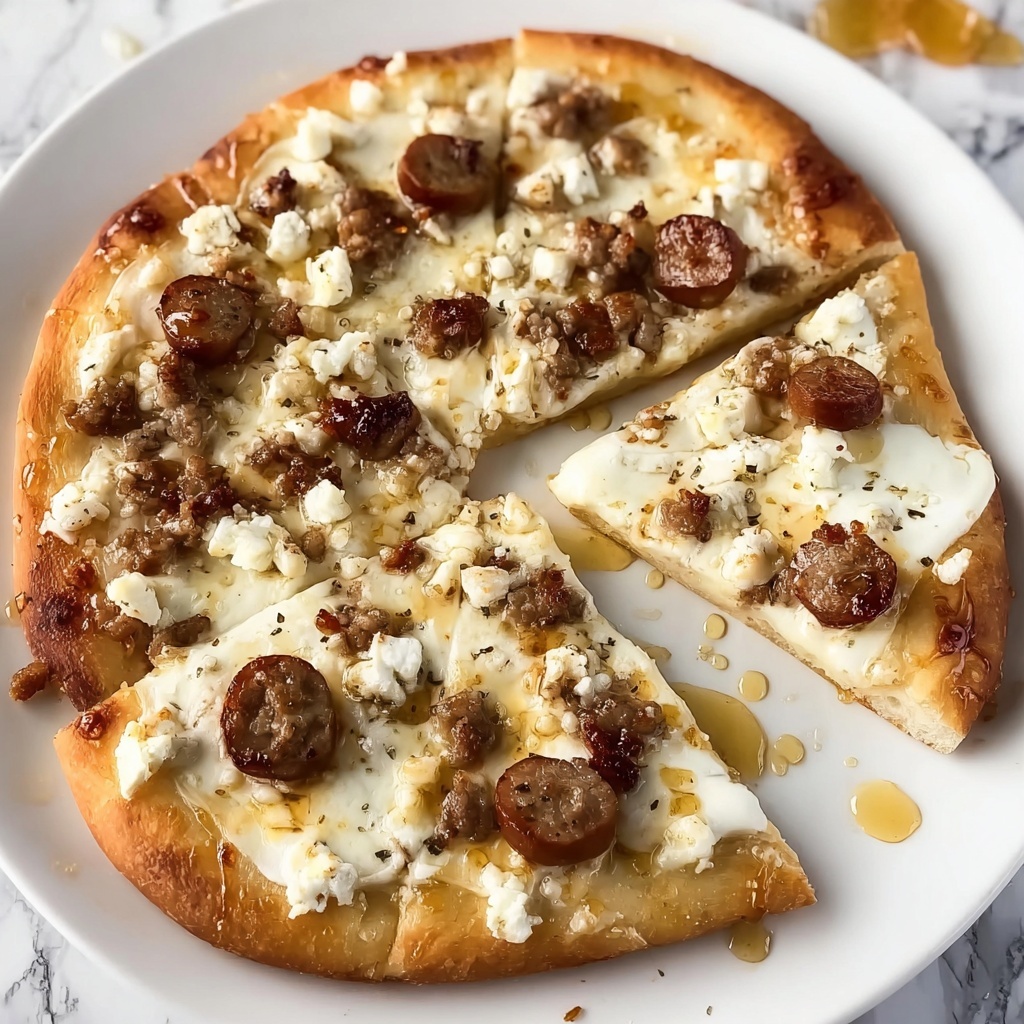 Hot Sausage Feta Honey Pizza: 5 Bold Flavors to Indulge Recipe - Recipe Image
