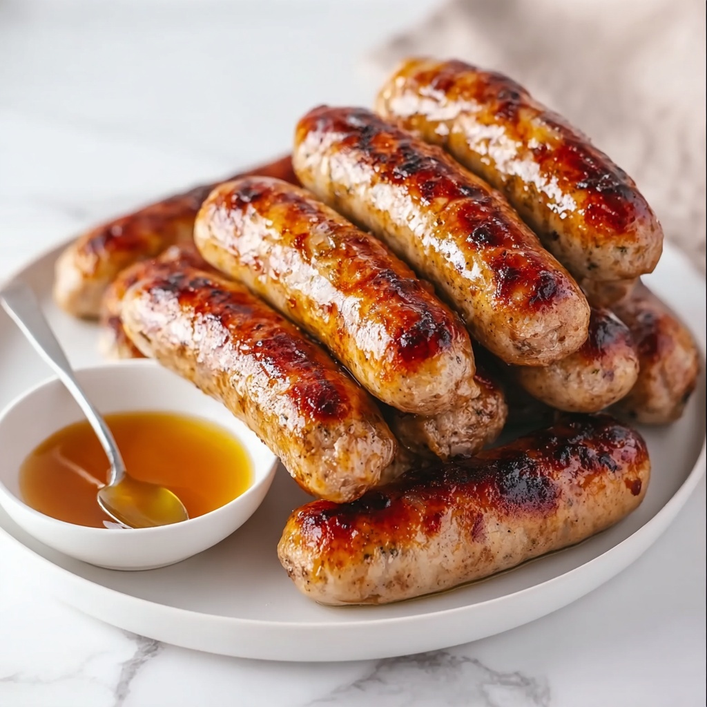 Honey Mustard Cocktail Sausages Recipe - Recipe Image