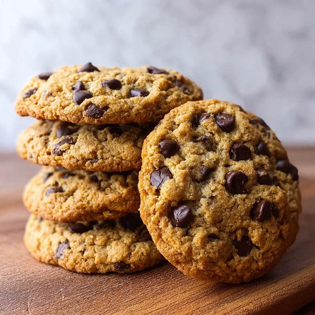 Salted Tahini Oatmeal Chocolate Chip Cookies Recipe - Recipe Image