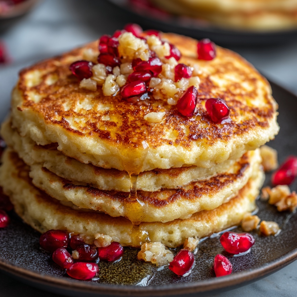 Spiced Cranberry Apple Pancakes Recipe - Recipe Image