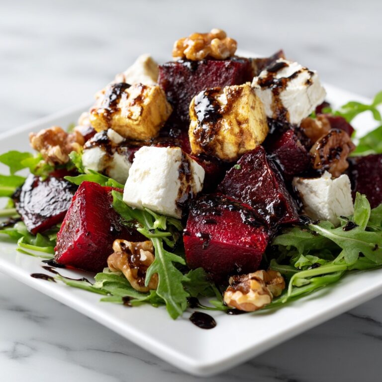 Roasted Beet and Goat Cheese Salad Recipe