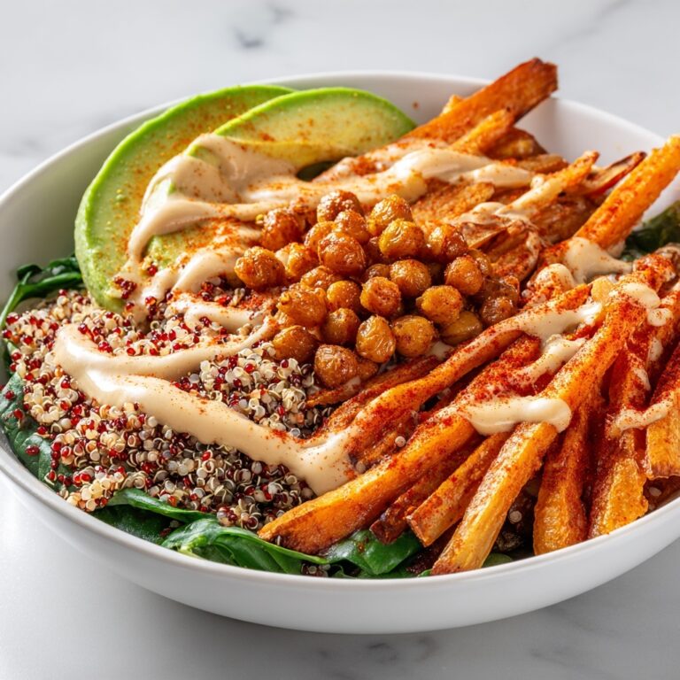 Roasted Sweet Potato and Chickpea Buddha Bowl Recipe