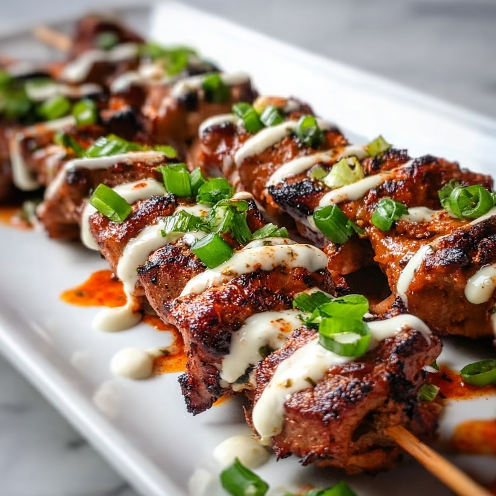Bang Bang Chicken Skewers with Sweet Chili Mayonnaise Recipe - Recipe Image