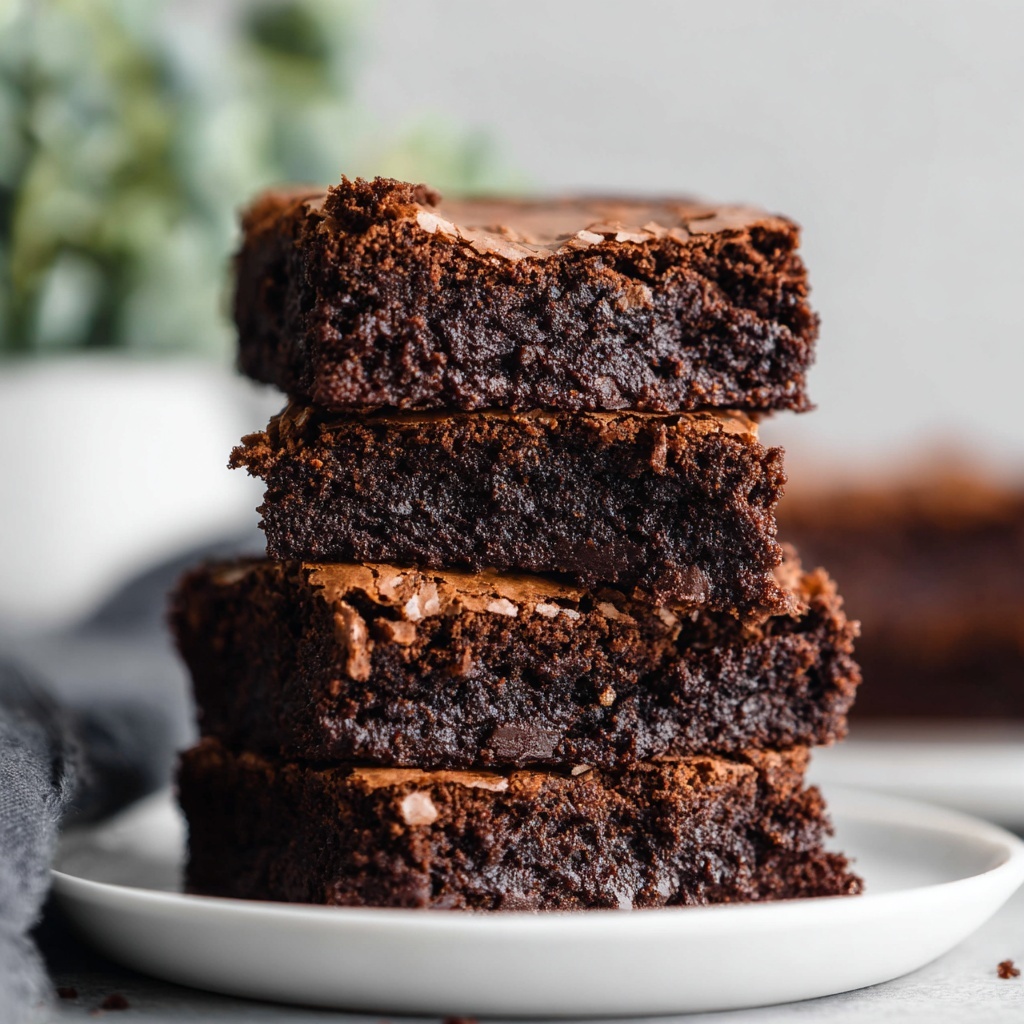 Vegan Sweet Potato Brownies Recipe - Recipe Image
