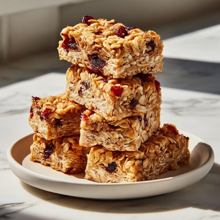 Vegan Gluten-Free Oat Breakfast Bars with Chia Seeds and Nuts Recipe