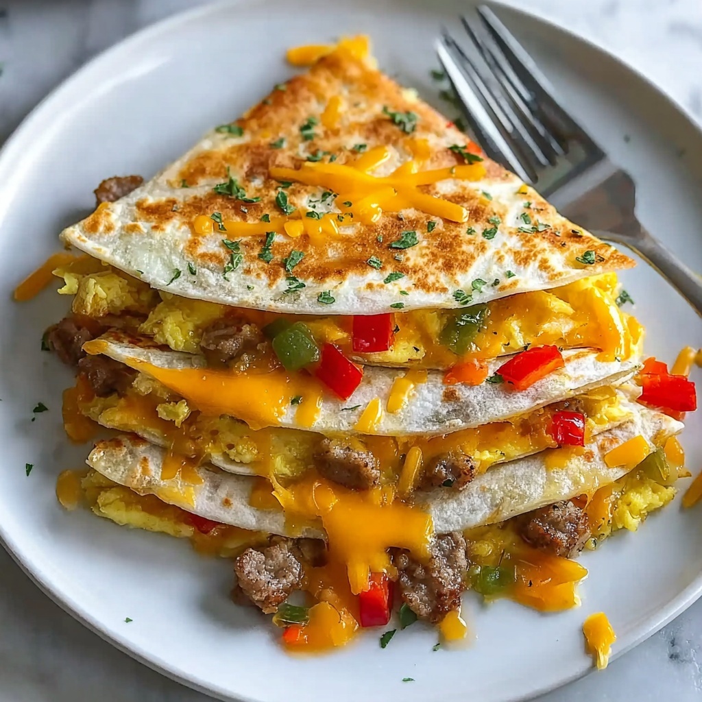 Breakfast Quesadilla Casserole Recipe - Recipe Image