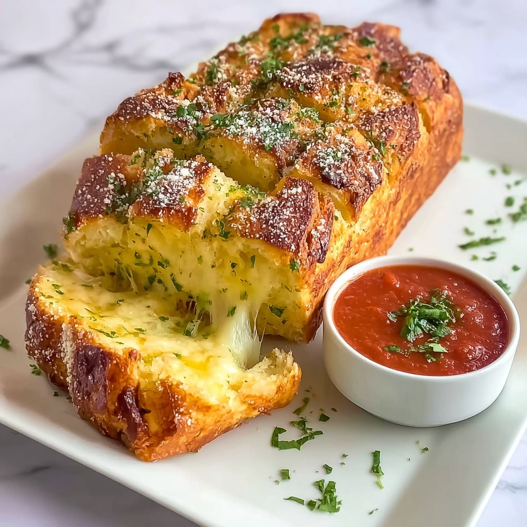 Garlic Parmesan Pull-Apart Bread: 5 Ways to Blissful Flavor Recipe - Recipe Image