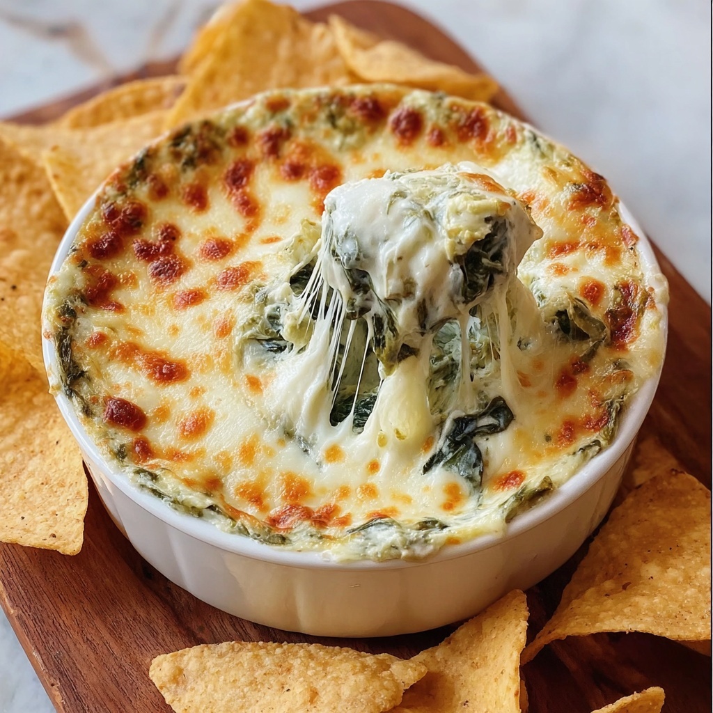 Spinach & Artichoke Dip: 5 Reasons It's Irresistibly Creamy Recipe - Recipe Image