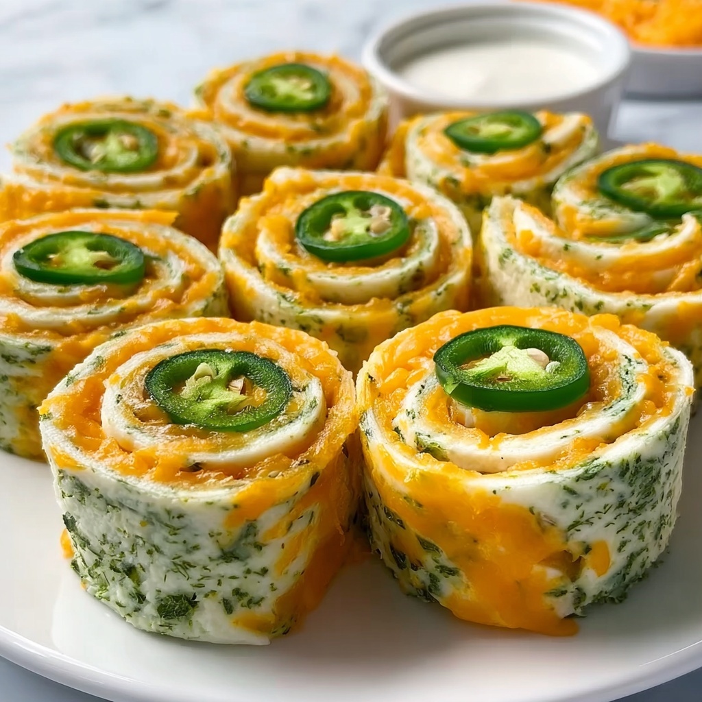 Jalapeño Popper Pinwheels: 5 Irresistible Flavor Bombs Recipe - Recipe Image