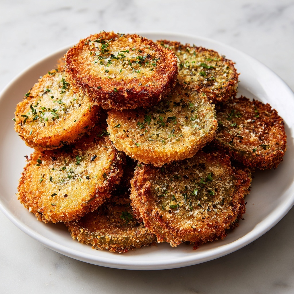 Crispy Fried Green Tomatoes Recipe - Recipe Image