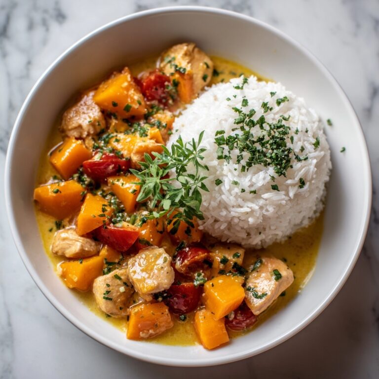 Chicken Pumpkin Thai Curry Recipe