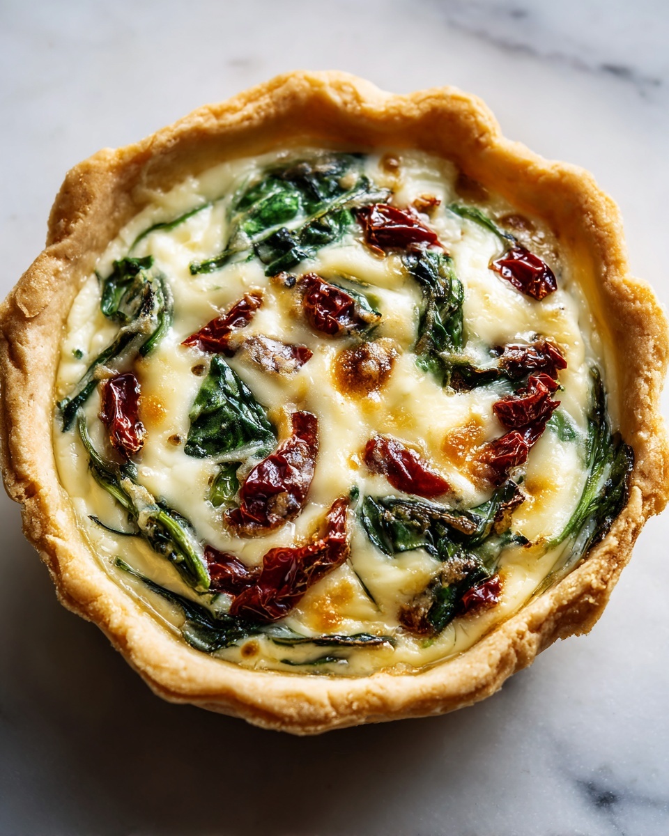Egg White Bites with Sun-Dried Tomatoes and Spinach Recipe - Recipe Image
