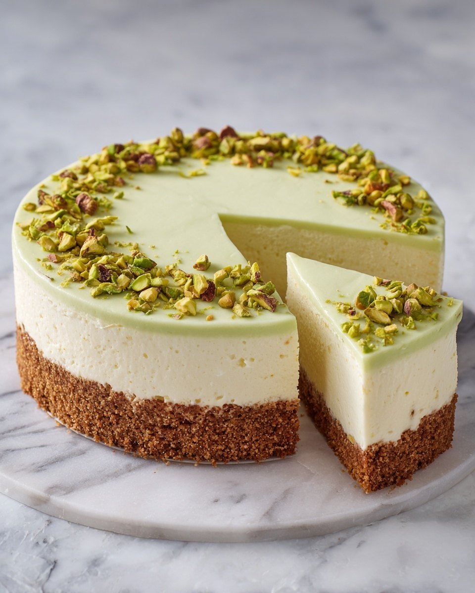 Tropical Pistachio Bliss Cake Recipe - Recipe Image