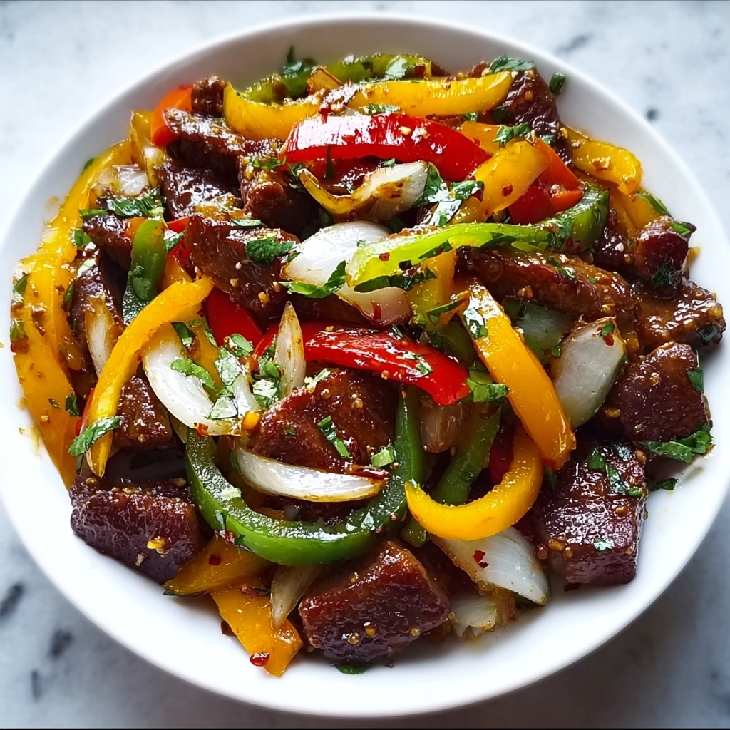 Chinese Pepper Steak with Onions Recipe - Recipe Image