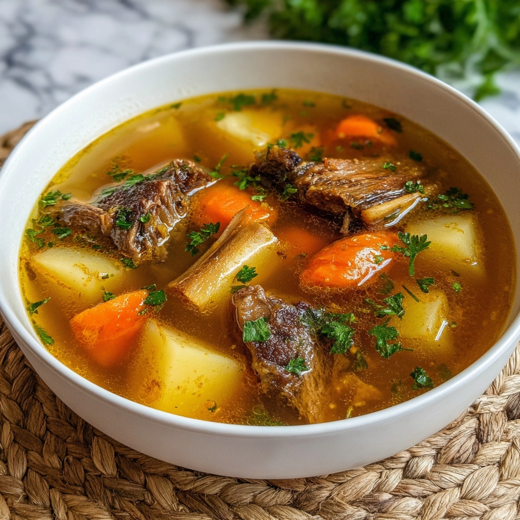 Comforting Oxtail Soup You’ll Crave on Cozy Nights Recipe - Recipe Image