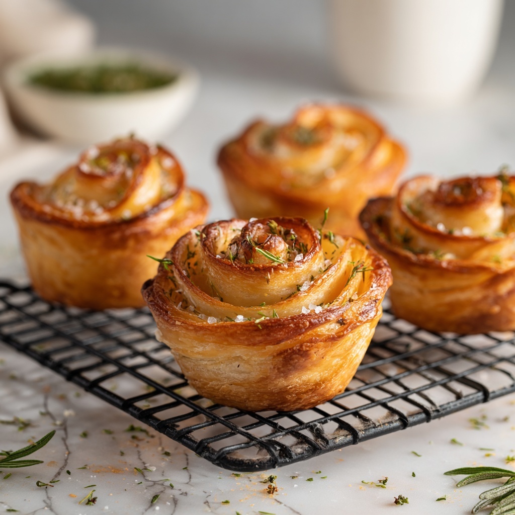 Garlic Parmesan Herb Cruffins That Wow Every Dinner Guest Recipe - Recipe Image