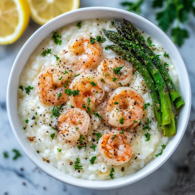 Creamy Shrimp and Asparagus Risotto Recipe