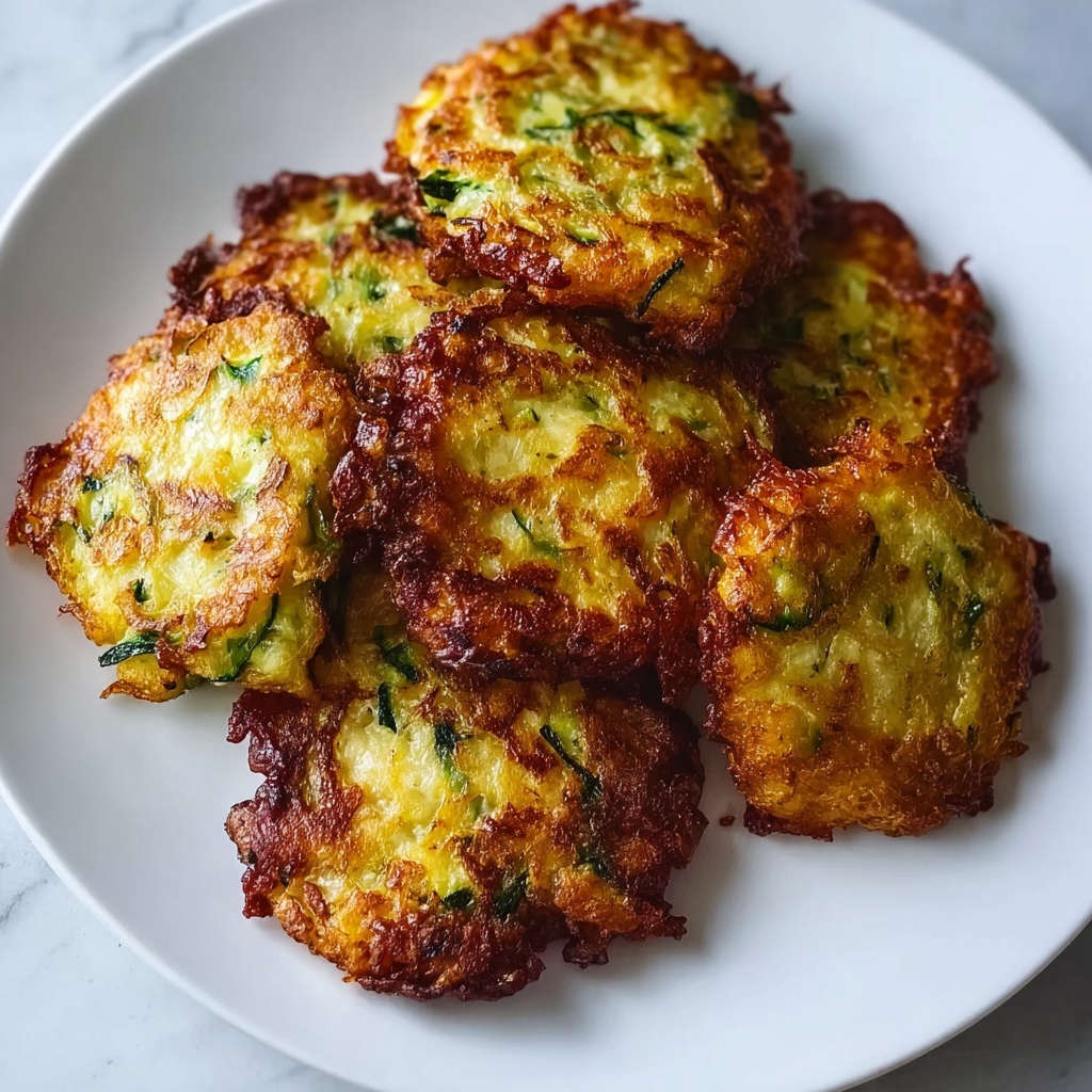 Crispy Zucchini Patties: 5 Steps to Delicious Comfort Recipe - Recipe Image