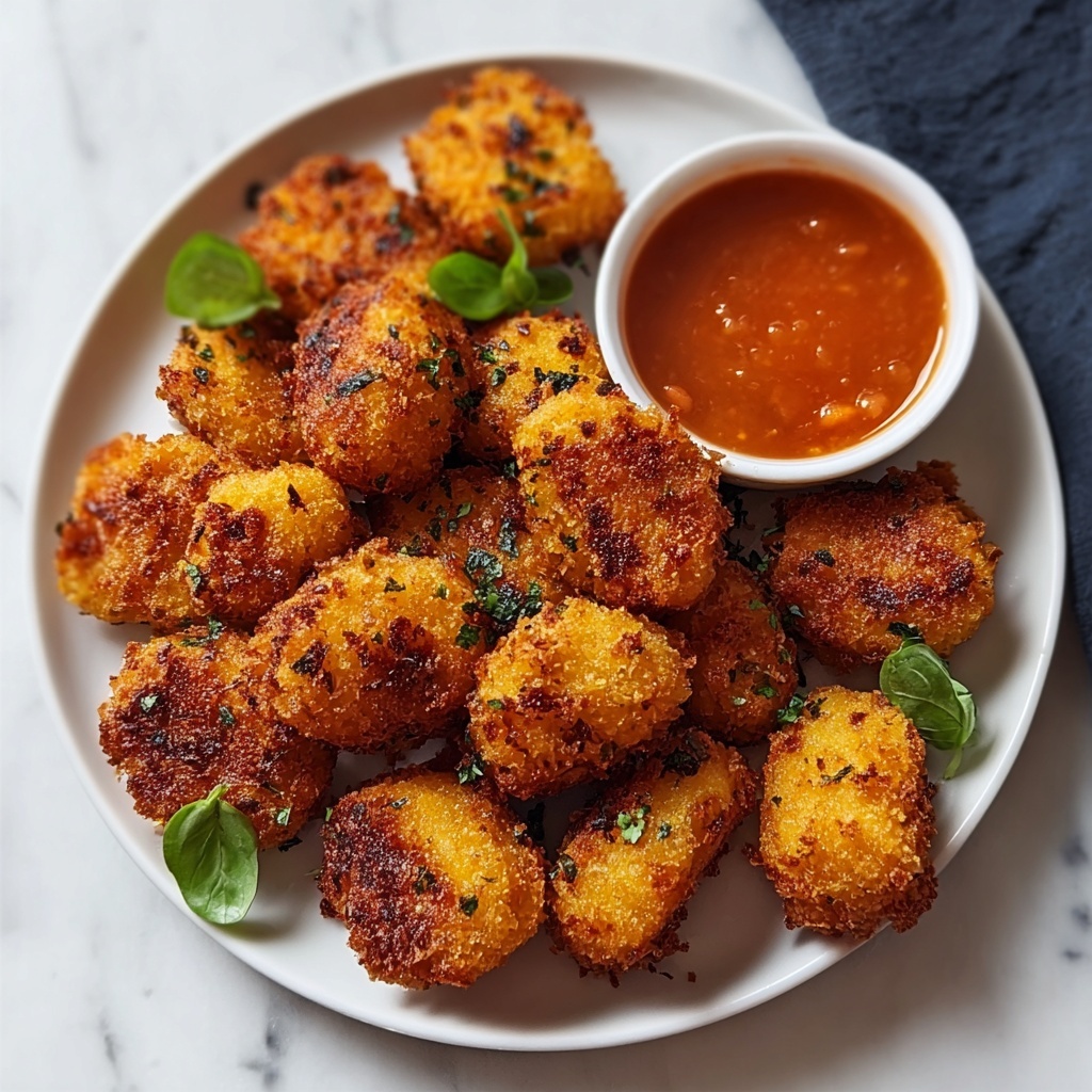 Crispy Baked Zucchini Tots for the Ultimate Guilt-Free Snack Recipe - Recipe Image