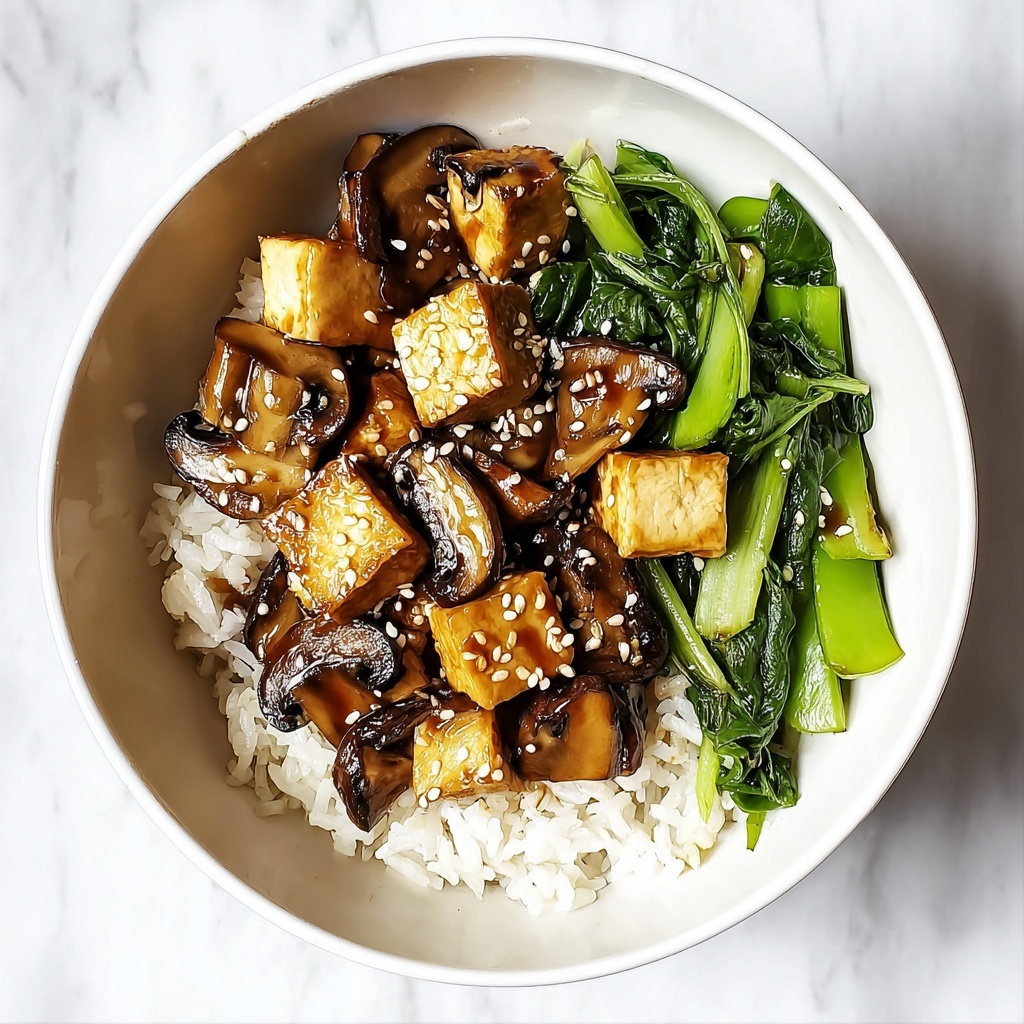Crispy Mushroom and Tofu Stir-Fry for Healthy Weeknight Meals Recipe - Recipe Image