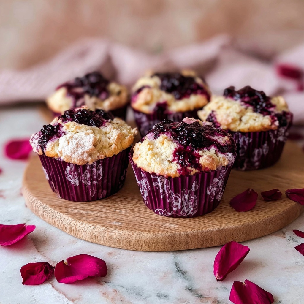 Hibiscus Muffins Recipe - Recipe Image