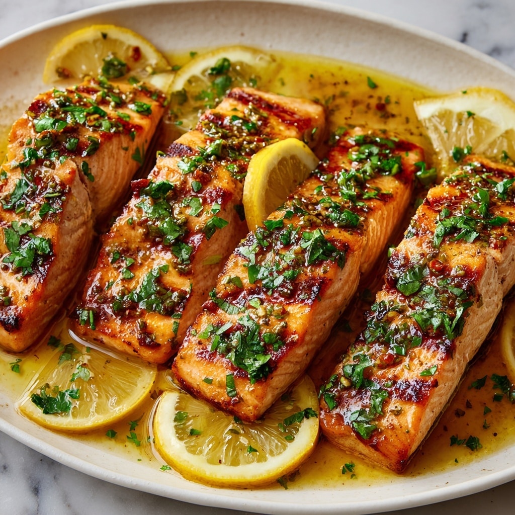 Broiled Cod with Lemon Butter Garlic Sauce Recipe - Recipe Image