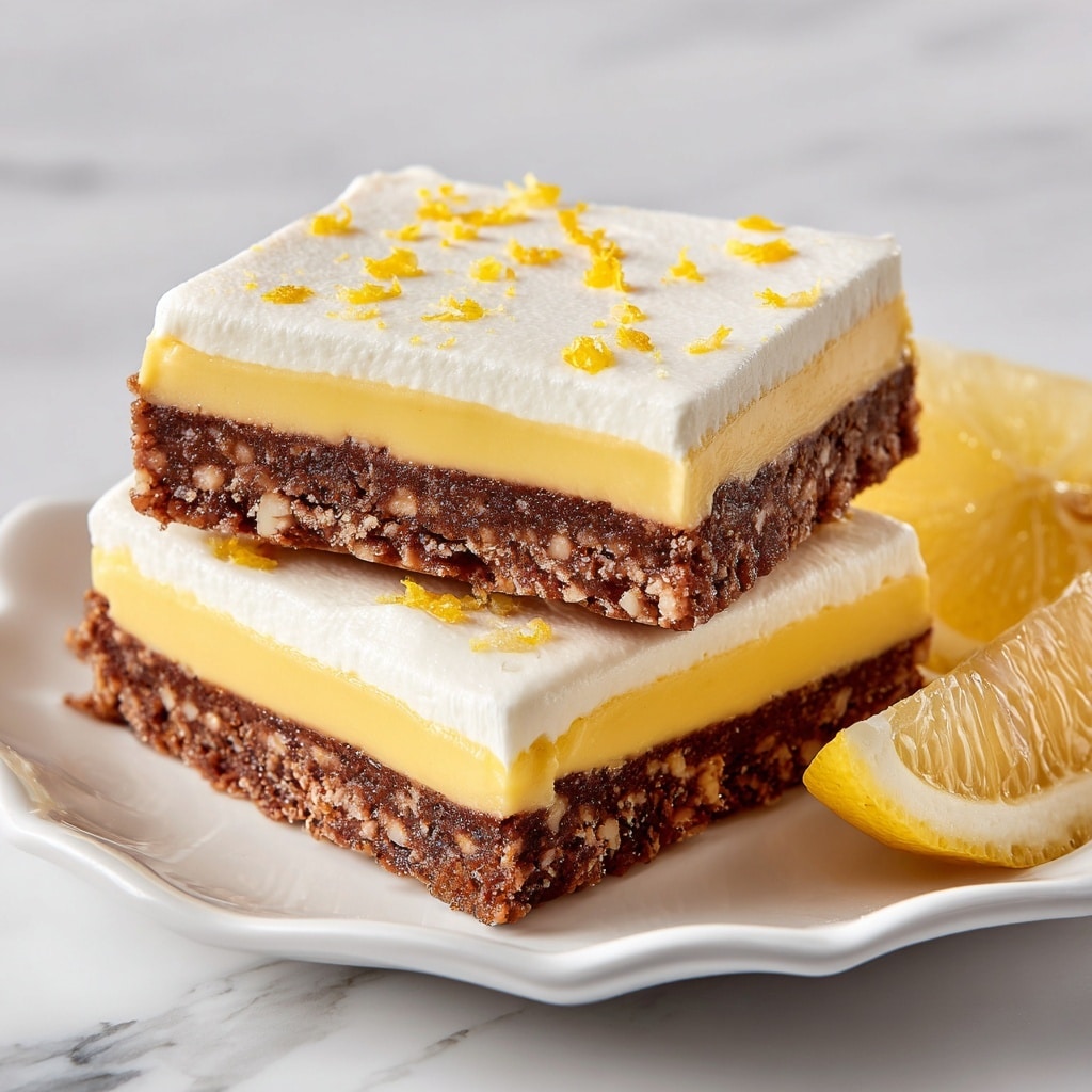 Lemon Cream Cheese Brownies Recipe - Recipe Image