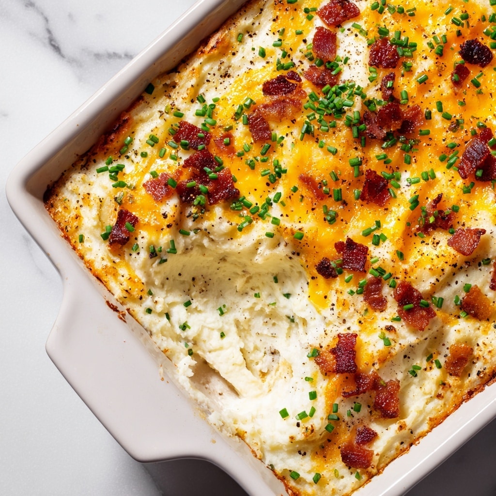 Loaded Cauliflower Casserole Recipe - Recipe Image