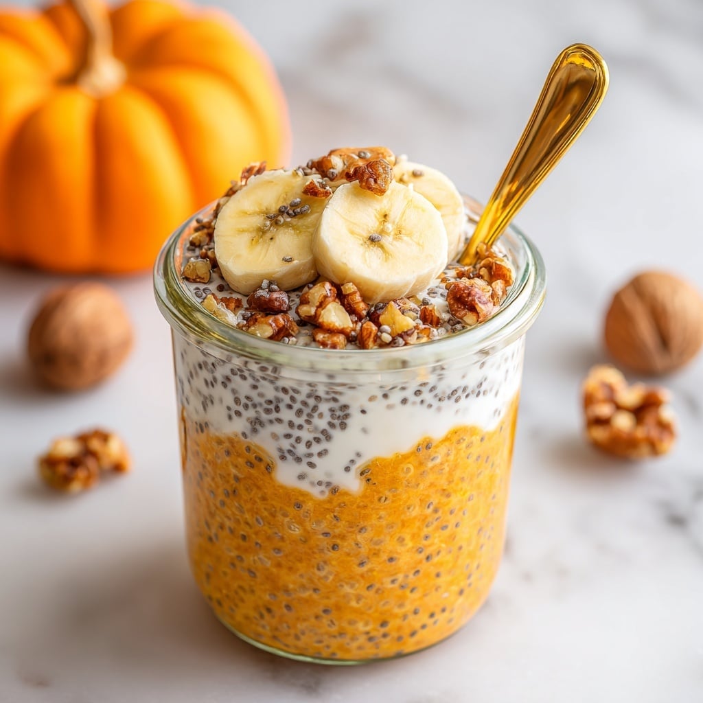 Pumpkin Pie Overnight Oats Recipe - Recipe Image