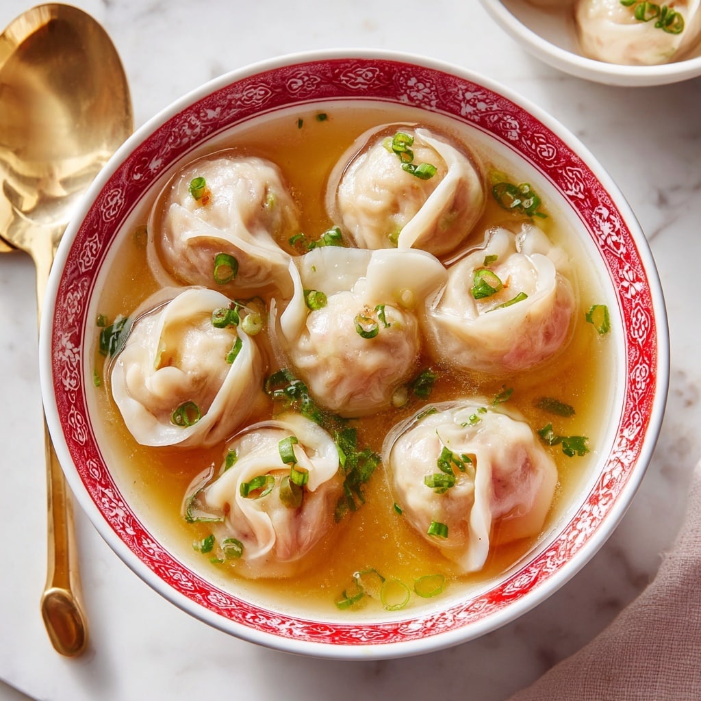 Wonton Egg Drop Soup Recipe - Recipe Image