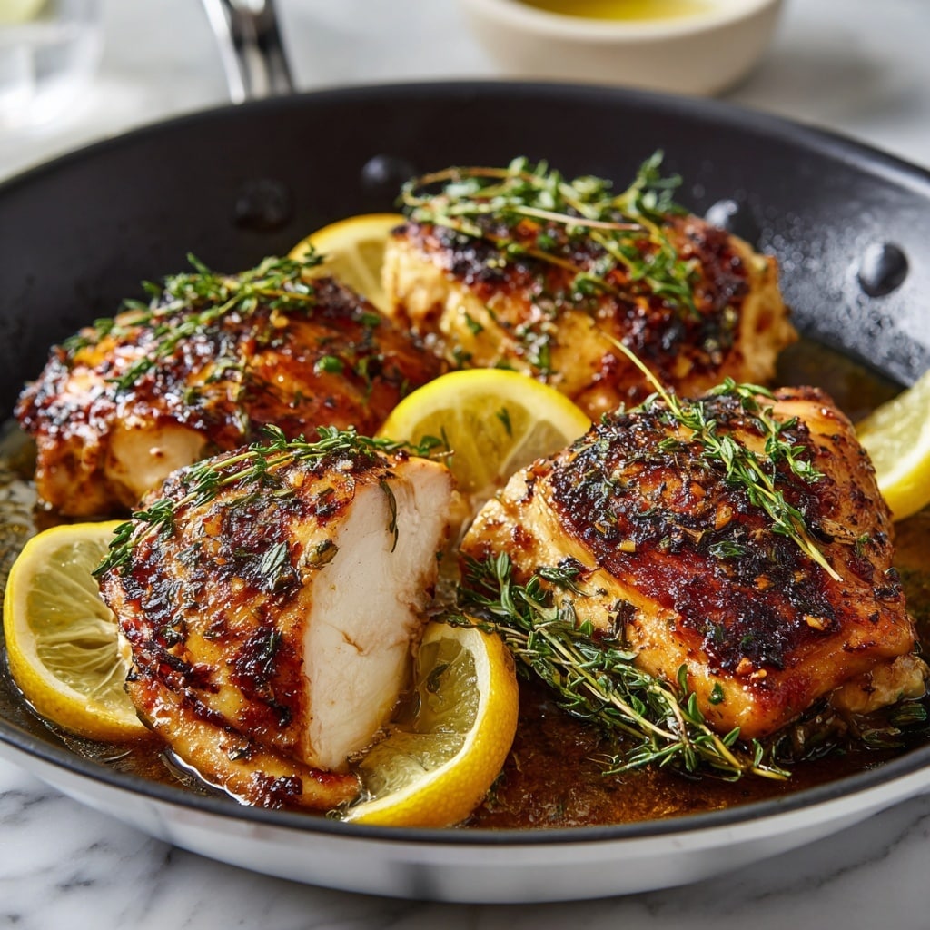 Baked Lemon Butter Chicken Recipe - Recipe Image