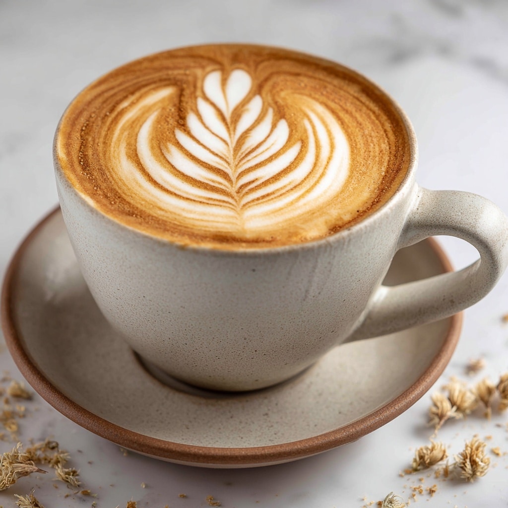 Easy Iced Oat Milk Honey Vanilla Latte Recipe - Recipe Image