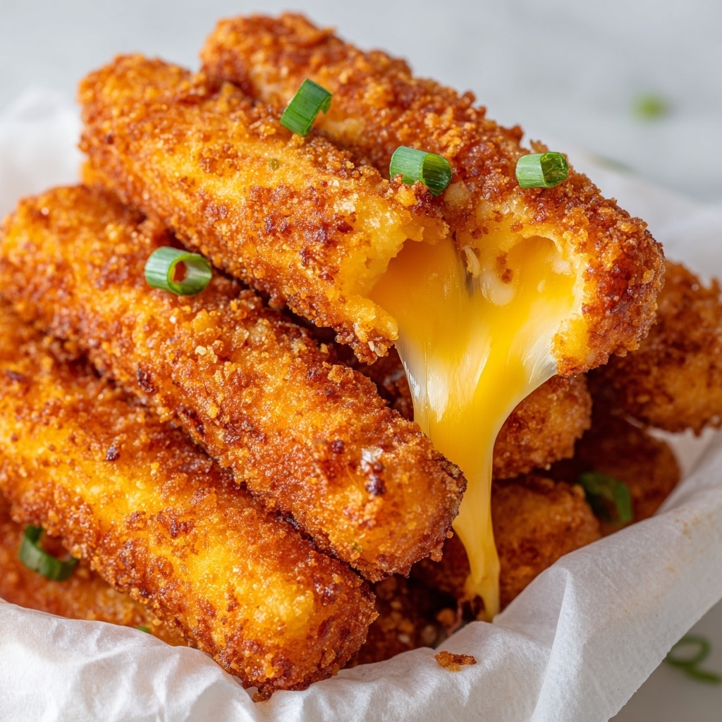 Crispy Potato Cheese Sticks Recipe - Recipe Image