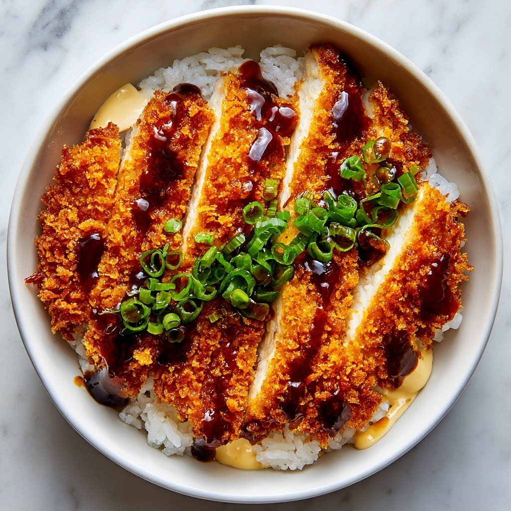 Japanese Katsu Bowls with Tonkatsu Sauce Recipe - Recipe Image