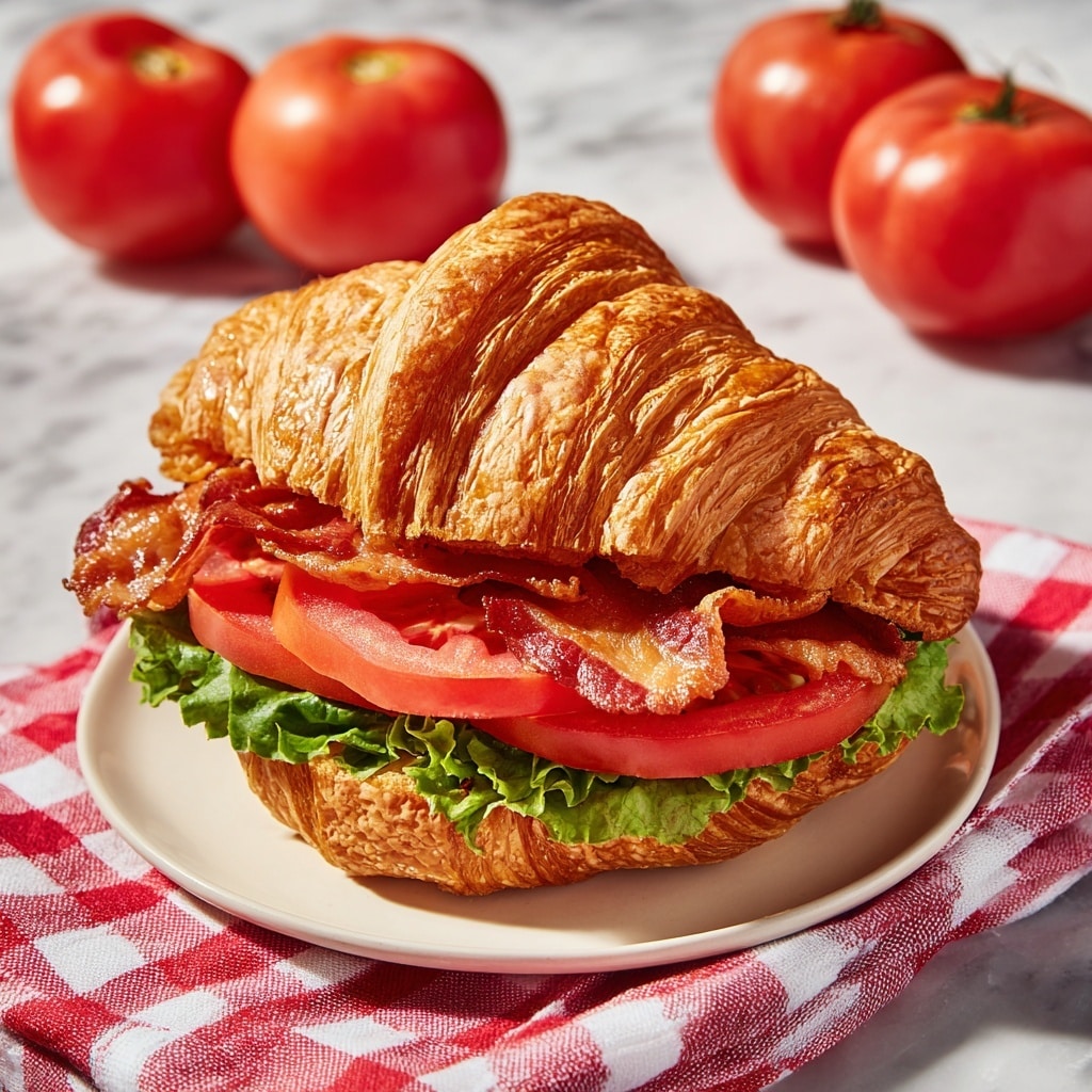 BLT Ranch Croissants Recipe - Recipe Image