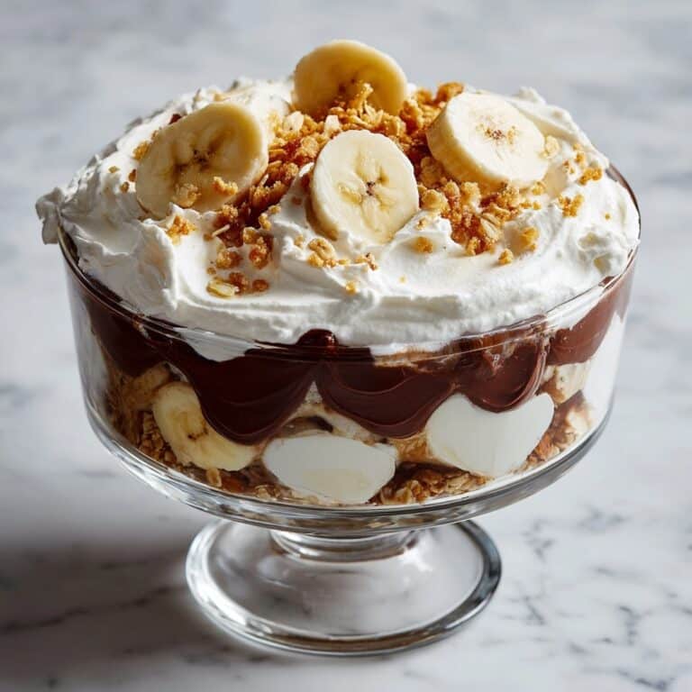 Chocolate Banana Pudding Fluff Recipe