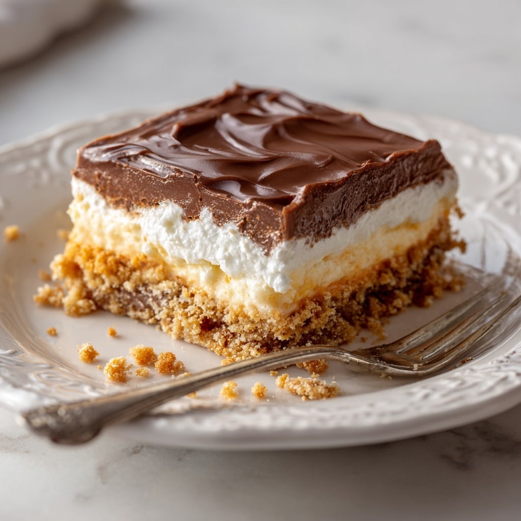 No-Bake Eclair Cake Recipe - Recipe Image