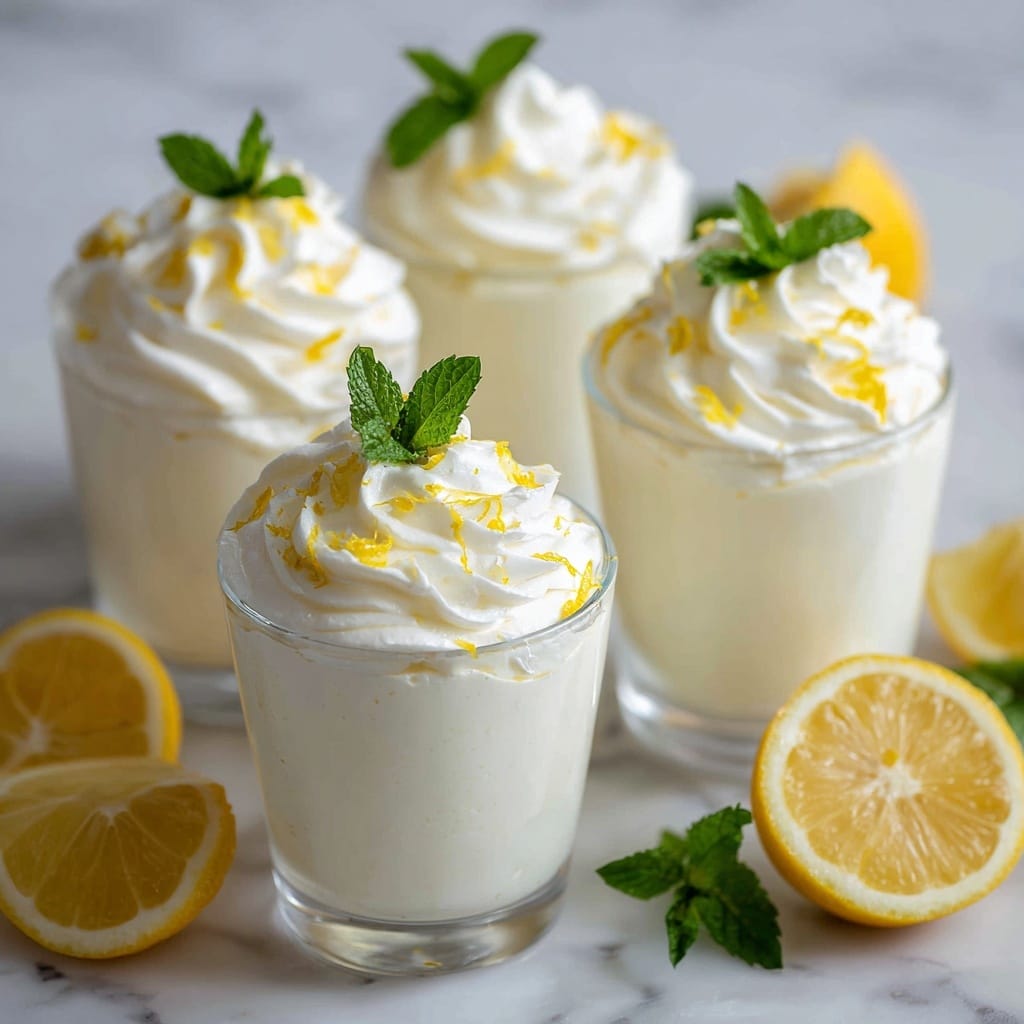 Easy Lemon Mousse Recipe - Recipe Image
