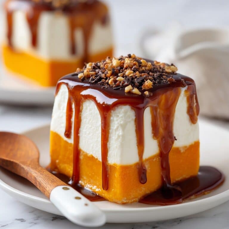 Pumpkin Caramel Poke Cake Recipe