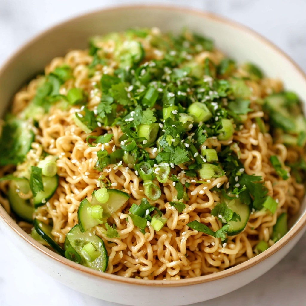 Spicy Peanut Noodle Salad Recipe - Recipe Image