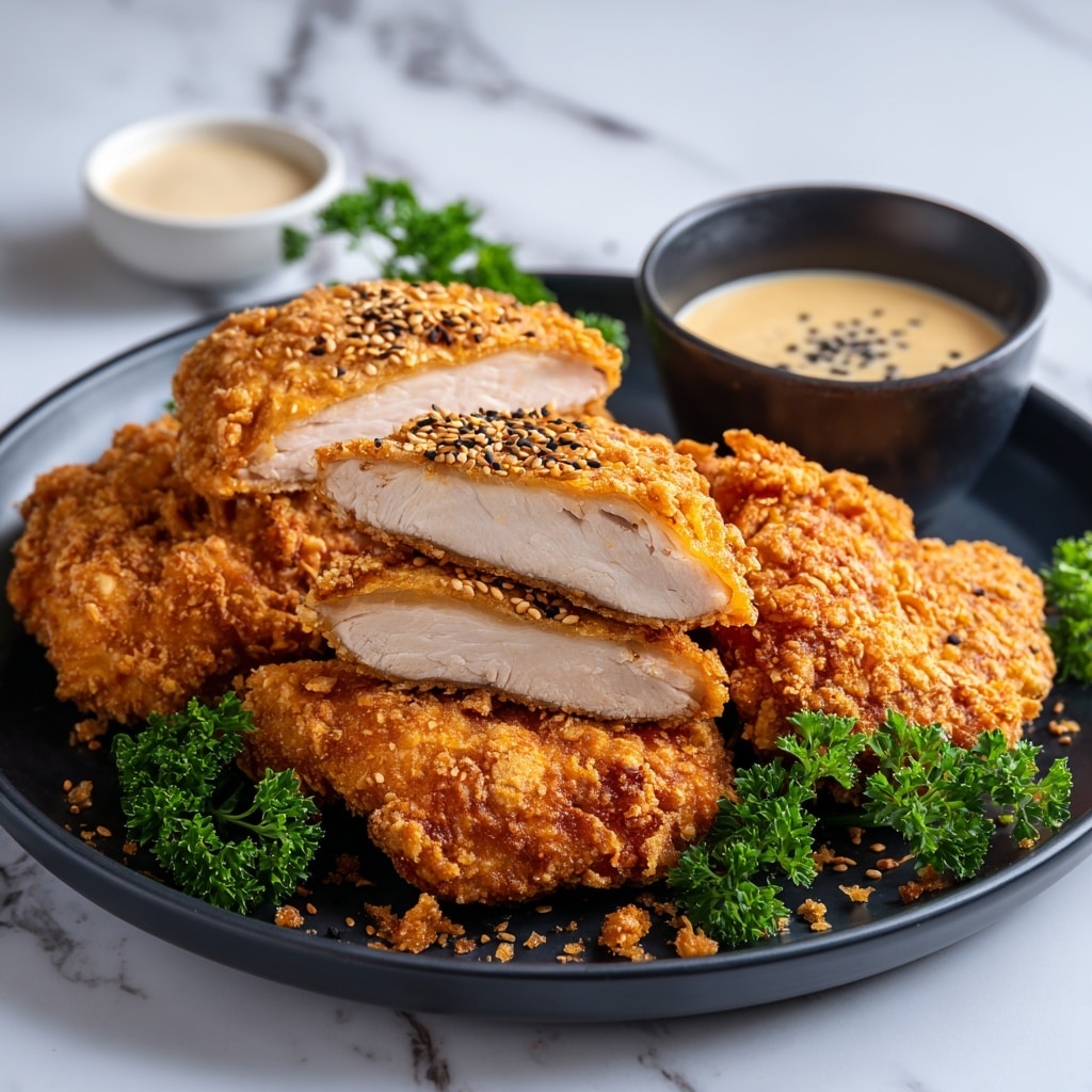 The Best Crispy Baked Chicken Goujons Recipe - Recipe Image