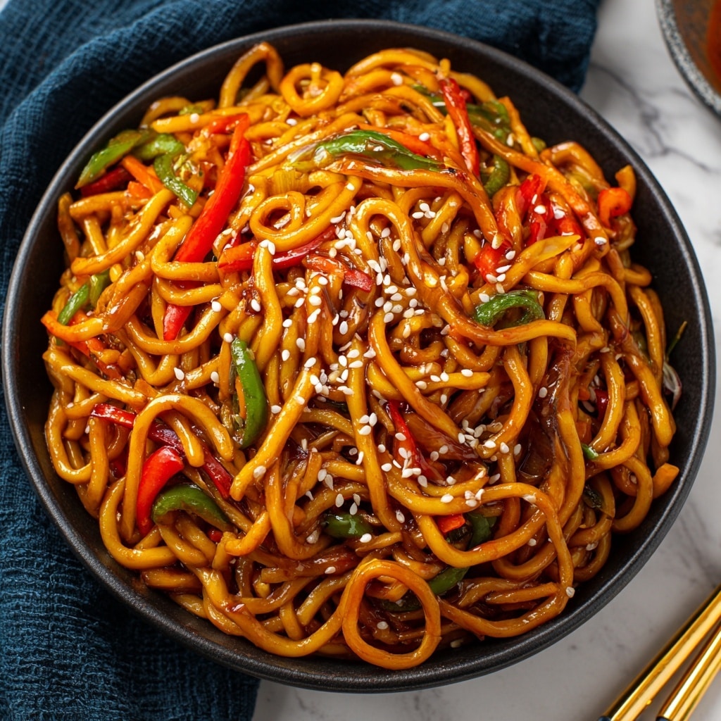 Sweet and Sour Noodles Recipe - Recipe Image