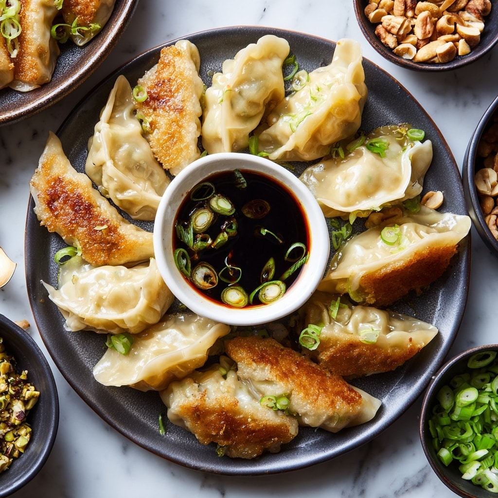 Savory Smash Dumplings Recipe - Recipe Image