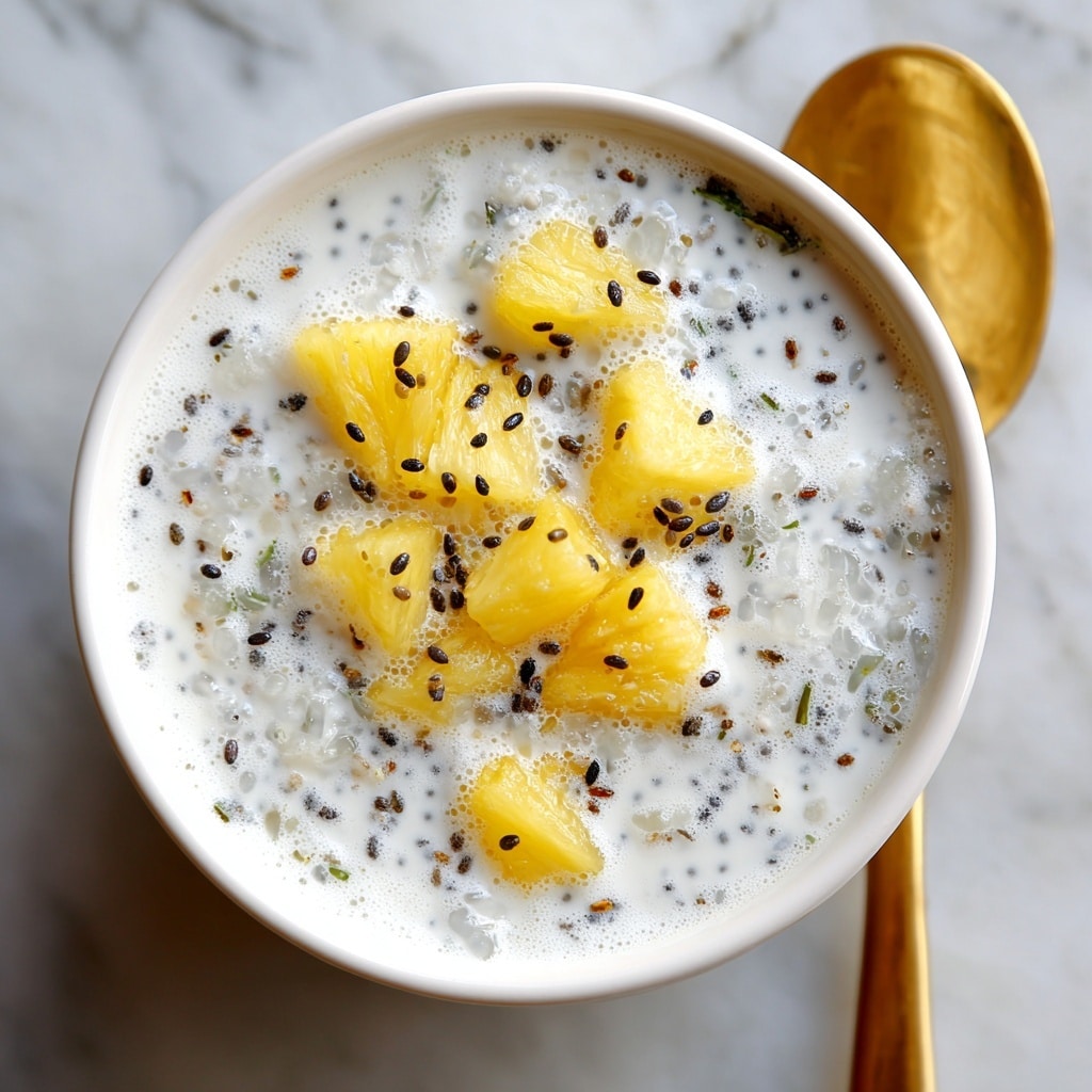 Mango Bango: Creamy Coconut Mango and Sago Pearl Dessert Recipe - Recipe Image