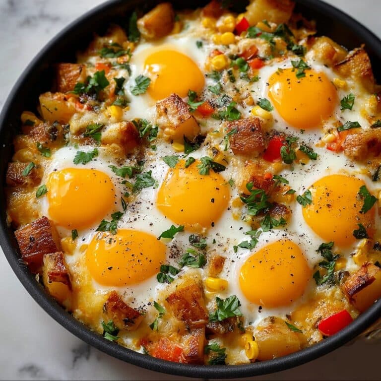 Simple Loaded Breakfast Skillet Recipe