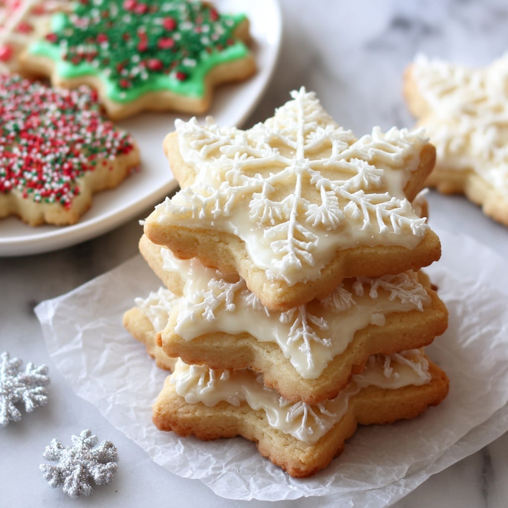White Velvet Sugar Cookies Recipe - Recipe Image
