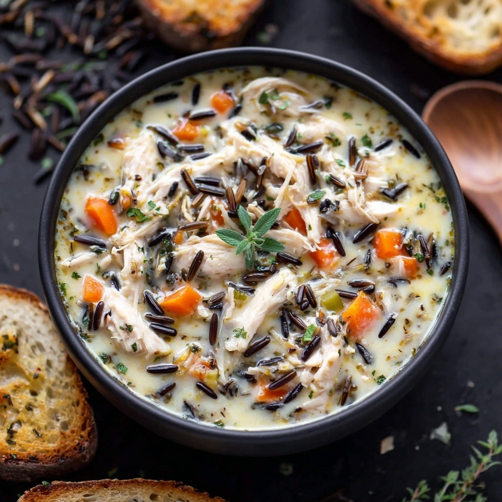 Chicken and Wild Rice Soup Recipe - Recipe Image