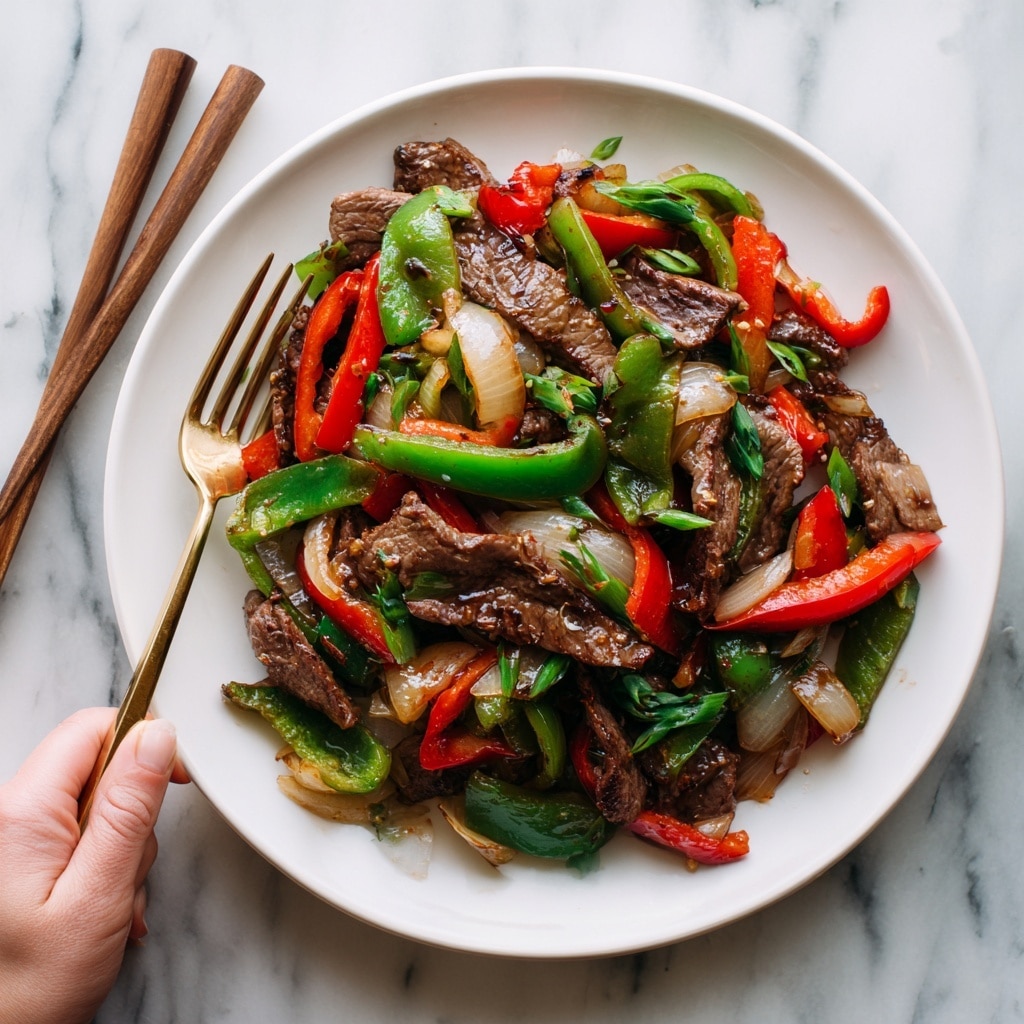 Pepper Steak Recipe - Recipe Image