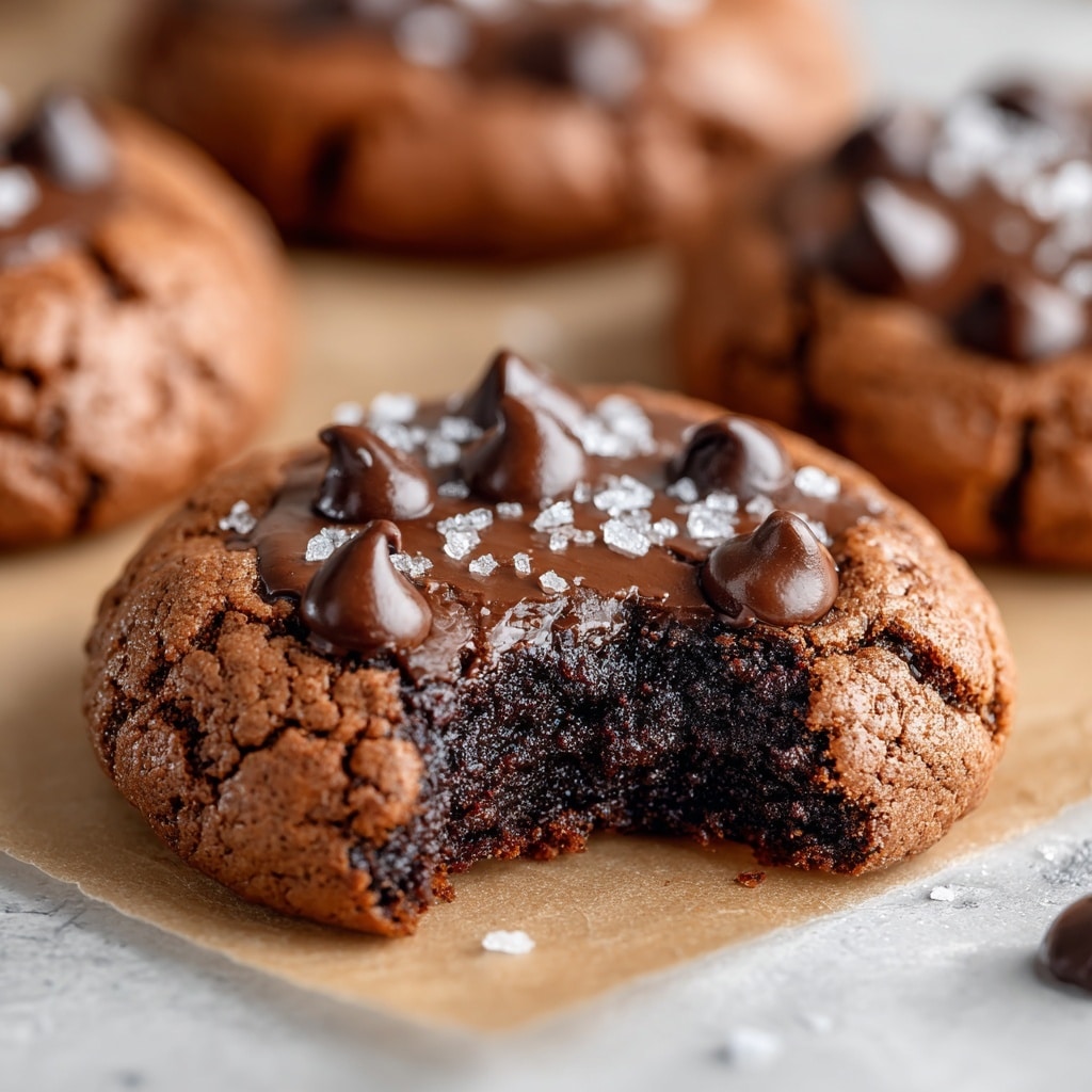 Protein Cookie Dough Chocolate Yogurt Cookies (No Bake + Plant Based!) Recipe - Recipe Image