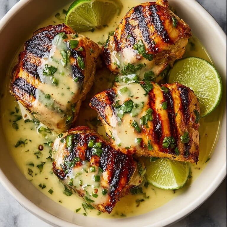 Grilled Salsa Verde Chicken with Pepper Jack Recipe